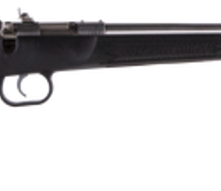 Crickett Single Shot Synthetic 22 WMR, Synthetic Black Stock, Stainless Steel, 1rd