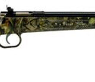 Crickett Synthetic 22LR, 16.125" Barrel, Synthetic Mossy Oak Break-Up Stock, Blued