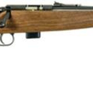 Keystone Crickett Gen 2 Model 722 Compact 22LR, 16.25" Barrel, Blue Finish, Sporter Walnut Stock, 7rd