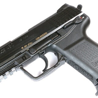 HK HK45 Compact (V1) DA/SA, safety/decocking lever on left, two 8rd magazines