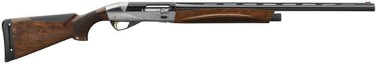 Benelli Ethos Field 12 Ga, 28" Barrel, 12 Ga, 28" Barrel, AA-Grade Satin Walnut, Silver Engraved, Progressive Comfort,, rd, 4 rd