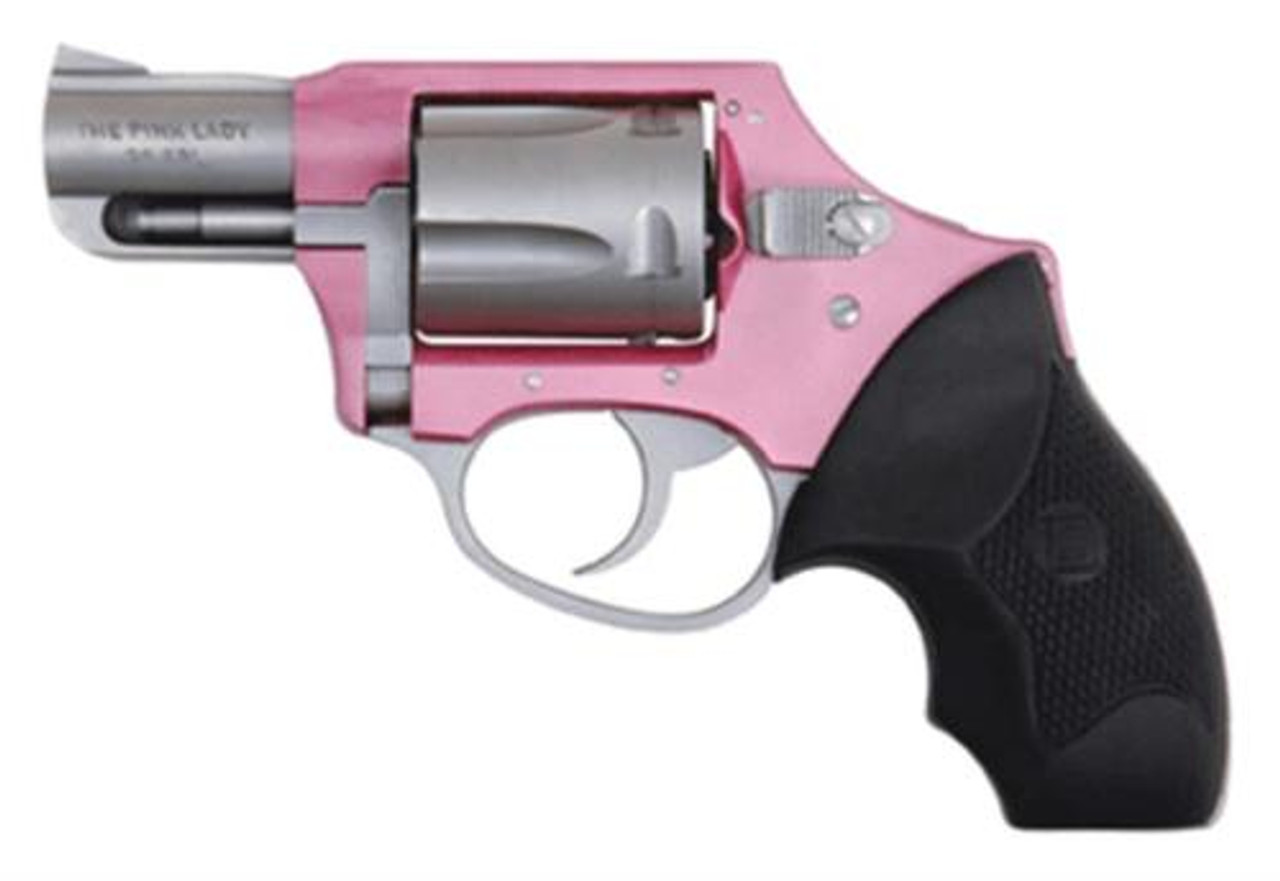 Charter Arms Pink Lady Undercover, .38 Special +P, 2" Barrel, 5rd, DAO, Pink/Stainless