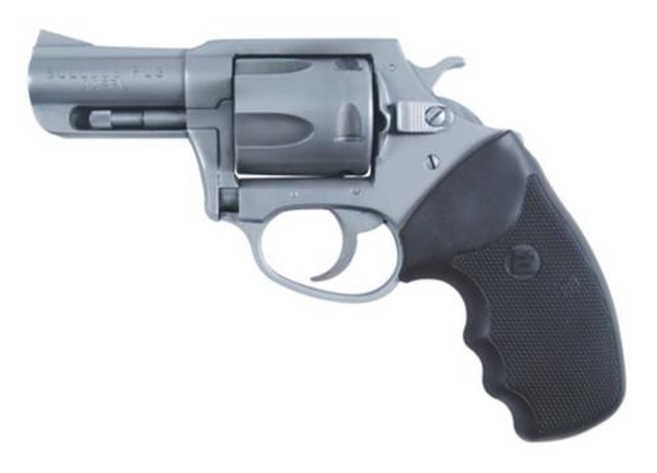 Charter Arms Bulldog, .44 Special, 2.5", 5rd, Black Rubber Grip, Stainless