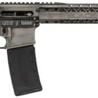 Black Rain Ordnance Fusion, 5.56/.223, 16" Barrel, 6-Pos MFT Stock, Titanium Battleworn, 30rd