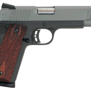 Citadel 1911 A1 Madagascar, 45 ACP, 5" Barrel, 8rd, Redwood Grips, Laser Etched Gray Slide, Black Flame