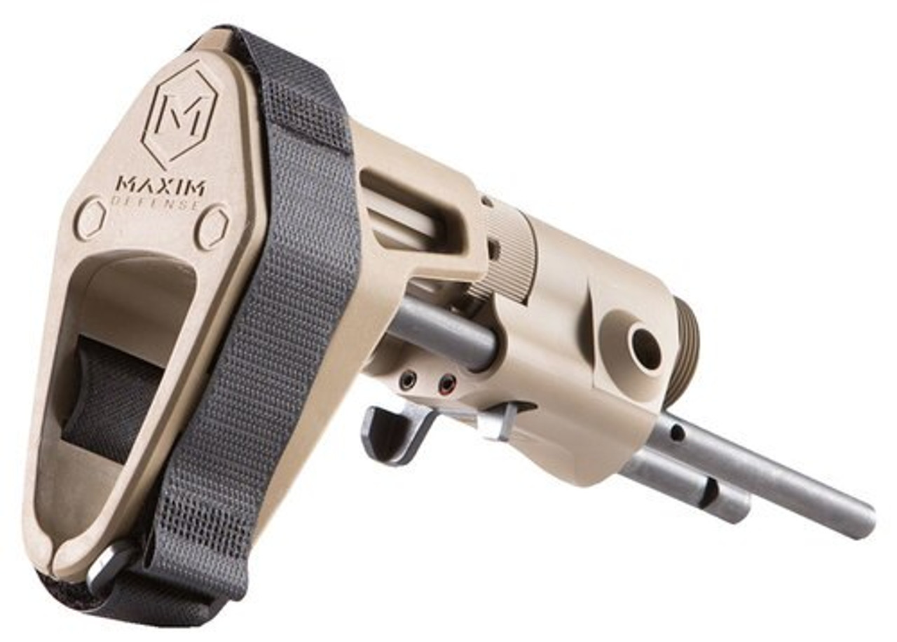 Maxim CQB AR Pistol Brace Aluminum Flat Dark Earth Standard