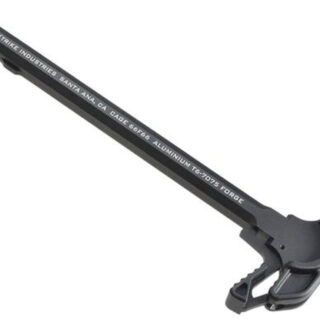 Strike Charging Handle with Extended Latch, 7075 T6 Aluminum Black Hardcoat, Anodized