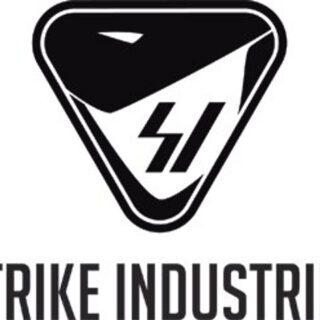 Strike Strike Mega Fins AR-15 Handguard Rail, 6061-T6 Aluminum, Black, 12" M-LOK