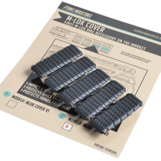 Strike M-LOK Cover V2 Polymer Black 5 Pack