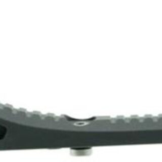 Strike Link Curved ForeGrip, 6061-T6 Aluminum, 4.8" x 1.7" x .55", Black