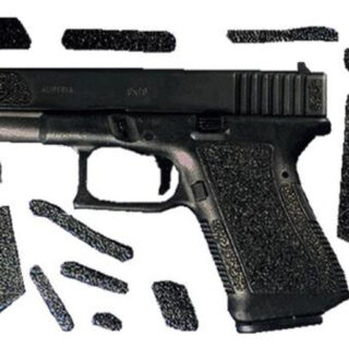 Decal Grip Glock 19/23/25/32/38 Grip Decals Black Rubber Pre-cut Adhesive P