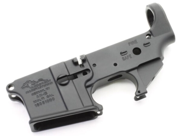 Anderson AR-15 Stripped Lower Receiver Multi-Caliber Black Hardcoat - Packaged