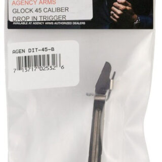 Agency Arms Drop-In Trigger Glock 45 ACP/10mm Aluminum Black 3.5lbs