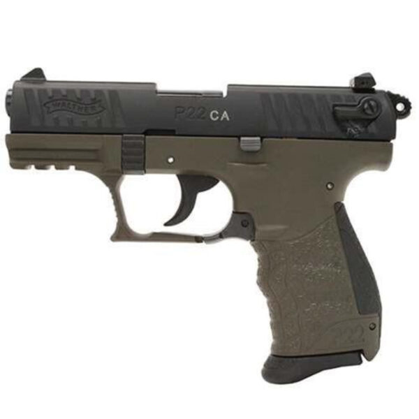 p22 walther/Walther P22 .22 L.R. CA Military 10rd, 2 Mags CA