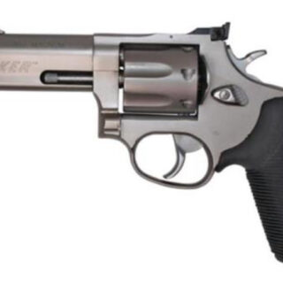 Taurus 627 Tracker 357 Mag/38Spl 4" Ported Barrel Fixed Sight 'Ribber Grip' Matte SS Finish, 7rd