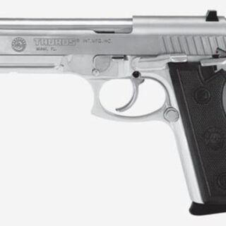 Taurus 92 9mm, 5" Barrel, Fixed Sights, Stainless, Rail, 17rd