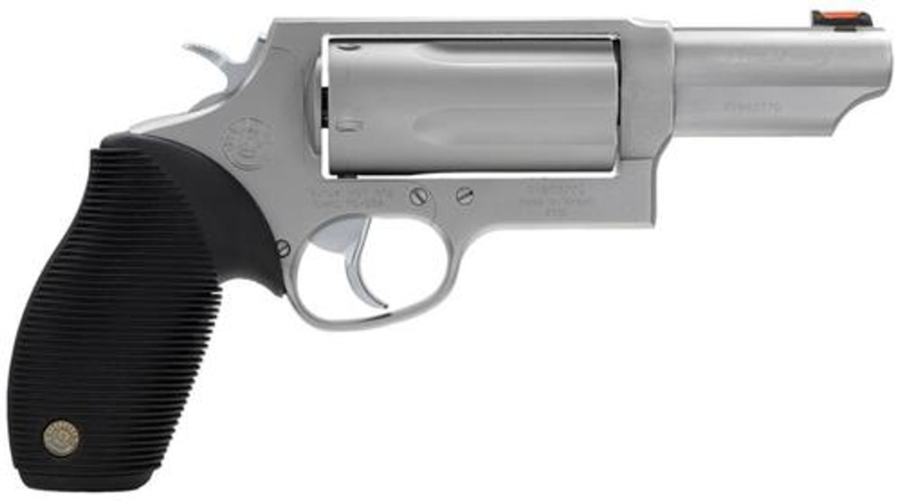 Taurus Judge Magnum 410 Ga (3" Chamber)/45 LC, 3" Barrel, Matte Stainless Finish
