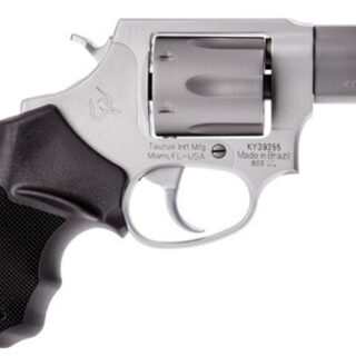 Taurus, 856, Revolver, Small Frame, 38 Special, 2" Barrel, Alloy Frame, Stainless Finish, Rubber Grips, 6Rd, Fixed Sights