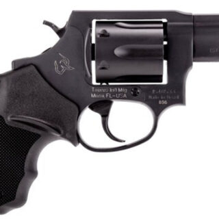 Taurus, 856, Revolver, Small Frame, 38 Special, 2" Barrel, Steel Frame, Black, Rubber Grips, Fixed Sights, 6Rd