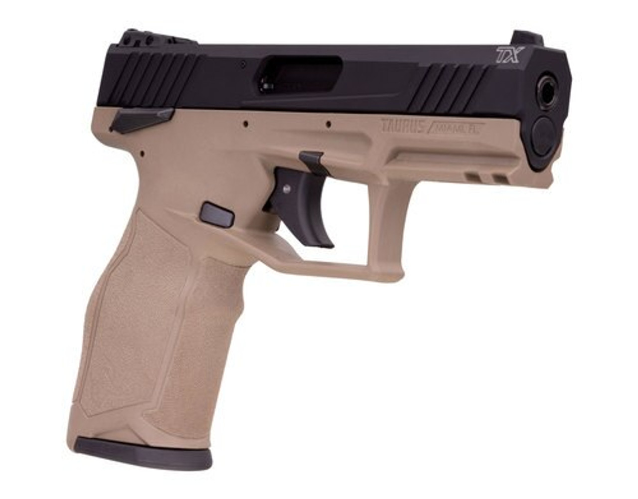 Taurus TX22, .22 LR, 4" Barrel, 10rd, Threaded Barrel, Mansual Safety, Flat Dark Earth - Image 2
