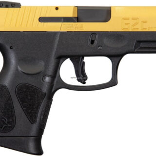 Taurus G2C 9mm, 3.26" Barrel, Yellow Slide, Black Frame,10rd