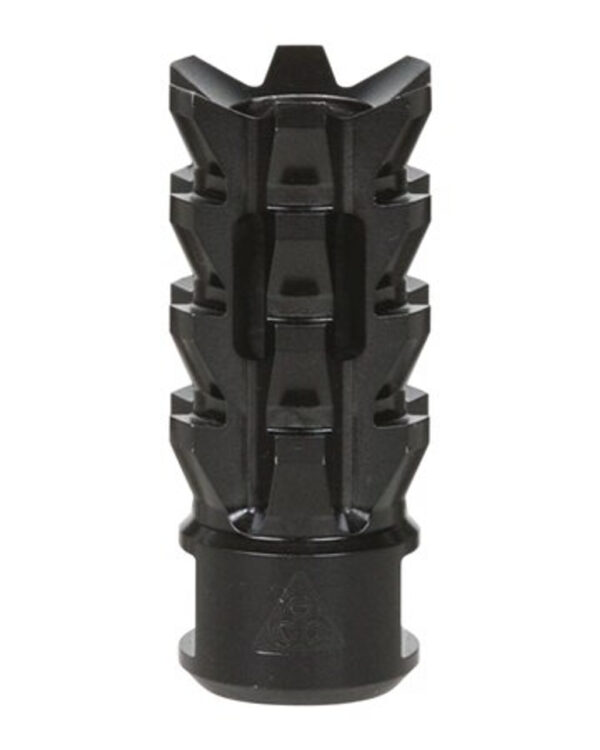 Black Rain Stainless Steel Flash Suppressor Black 5/8x24 TPI AR-10/M4/7.62mm