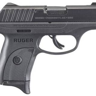 Ruger EC9S Compact 9mm, 3.1" Barrel, Thumb Safety, Fixed Sights, 7rd