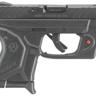 Ruger LCP II with Viridian Red Laser380 ACP 2.75" Barrel Black Polymer Grip 6rd Mag