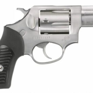 Ruger SP101 357 Mag, 2.25", Rubber Grip, Satin Fixed Sights, Stainless, 5rd