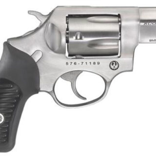 Ruger SP101 9mm, 2.25" Stainless Barrel, Rubber Grips, Moon Clips, 5rd