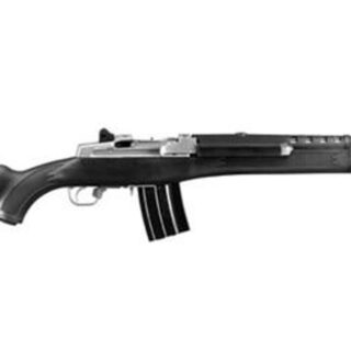 Ruger Mini-14 Ranch Rifle 5.56 Nato, 18.5" Barrel Matte Stainless, Black Synth Stock, 20rd Mag