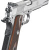 Ruger SR1911, 45 ACP, Novak Sights, SS, Wood Grips - Image 4