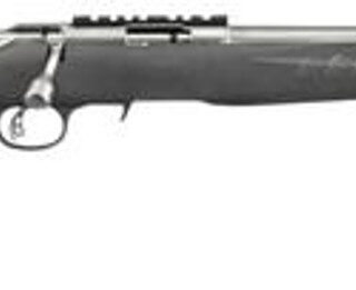 Ruger American Rimfire 22 Win Mag 18" Threaded Barrel Synthetic Stock SS 9rd Mag