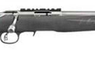 Ruger American Rimfire 17 HMR 18" Threaded Barrel Synthetic Stock SS 9 rd Mag