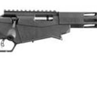 Ruger Precision Rimfire .17 HMR, 18" Barrel Synthetic Adjustable Black Stock, 9 Rd Mag