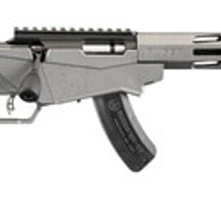 Ruger Precision Rimfire, TALO, Bolt, 22 LR, 18", Gray, Adjustable, Right Hand, Threaded, 15Rd