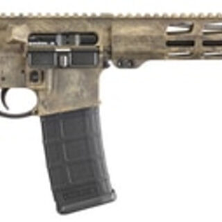 Ruger AR556 AR-15 5.56/223 18" Barrel Frazzled Camo Brown Cerakote 30rd Mag