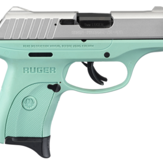 Ruger Ec9s 9mm 3.12 7rd Aluminum Cerakote/Turquoise
