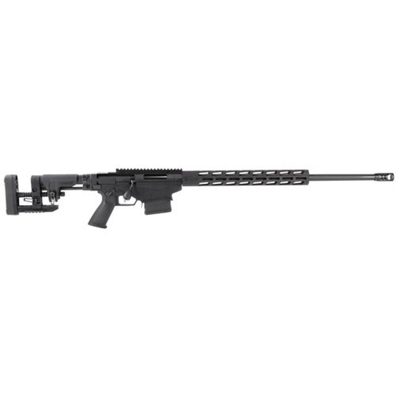 Ruger Precision 6.5mm Creedmoor, 24" Barrel, M-LOK Handguard, Folding Adjustable Stock, 10rd - Image 3