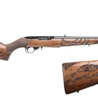 Ruger 10/22 Eagle, 22LR, 18.5", Laminated Engraved Eagle Stock, Blued, Talo Exclusive