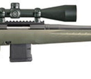 Ruger American Predator Package 6.5 Creedmoor 22" Barrel Vortex 4-12 Scope, Moss Green Synthetic Stock