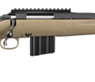 Ruger American Ranch Compact 350 Legend, 16.38" Barrel, Synthetic Flat Dark Earth Stock Black, 5rd