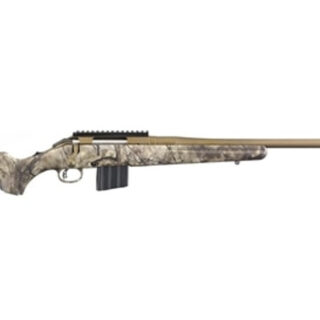 Ruger American .350 Legend, 22" Barrel, Go Wild Camo Stock, Bronze, 5 Rd