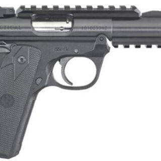 Ruger Mark IV 22/45 22LR, 4.4" Barrel, Black Poly Grips, 10rd Mag