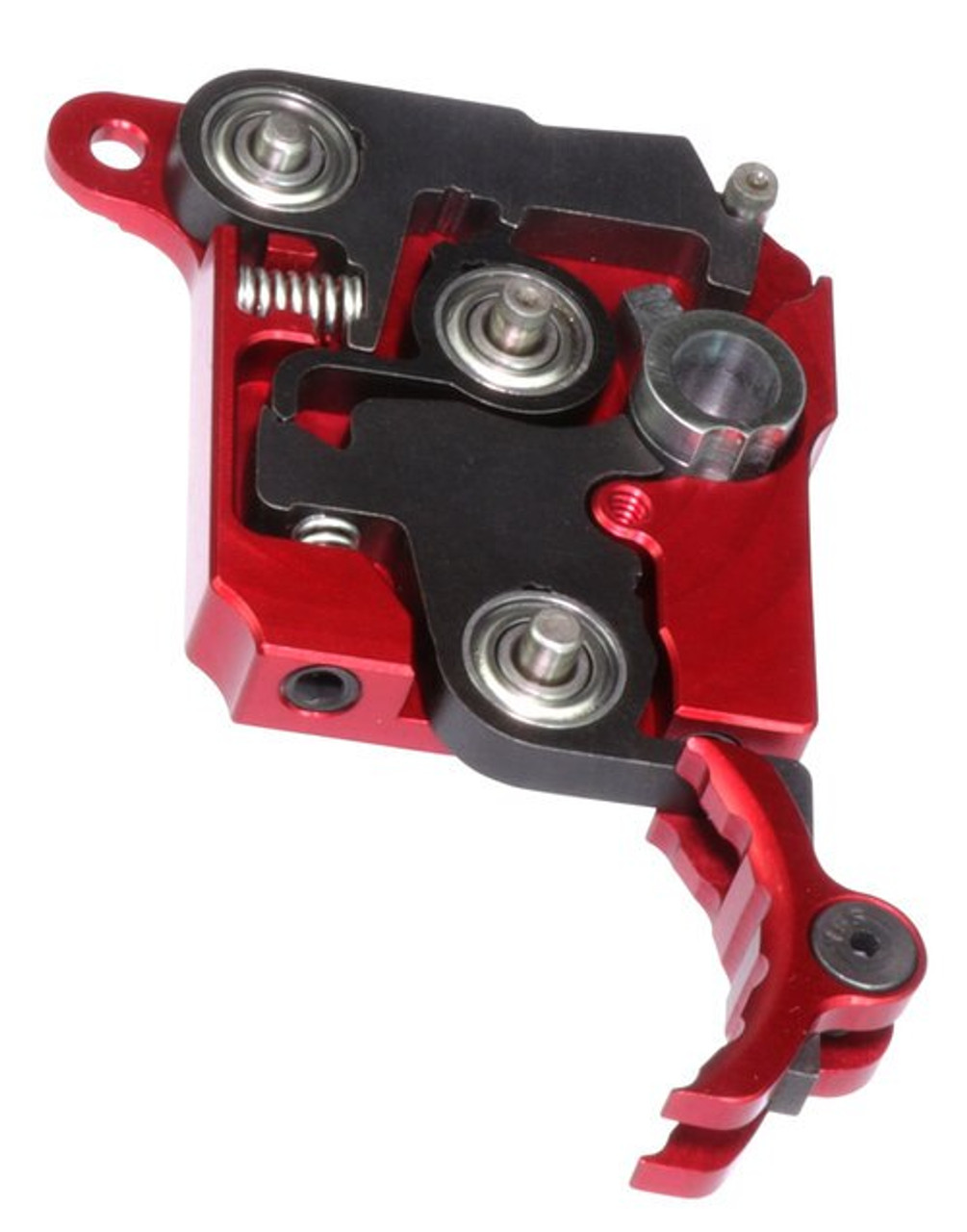 Elftmann Tactical, Trigger, Remington 700, Curved Without Bolt Release, Red - Image 2