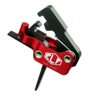 Elftmann Tactical, SE Trigger, Straight, Fits AR-15, Mil-Spec, Black