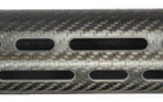 Lancer LCH Carbon Fiber Handguard DPMS LR-308/Armalite AR-10 Rifles, Black, 15 XL