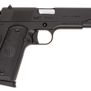 Girsan MC1911S, .45 ACP, 5" Barrel, Fixed Novak Sights, Black, 8rd