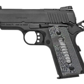 Girsan MC1911SC .45 ACP, 3.4" Barrel, Optics Ready, G10 Grips, Black, 6rd