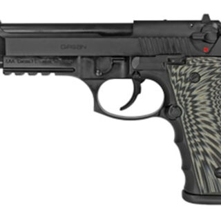 Girsan Regard MC 9mm, 5" Threaded Barrel, Decocker, G10 Grips, Black, 18rd
